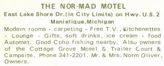 Nor-Mad Motel - Old Postcard Shots (newer photo)